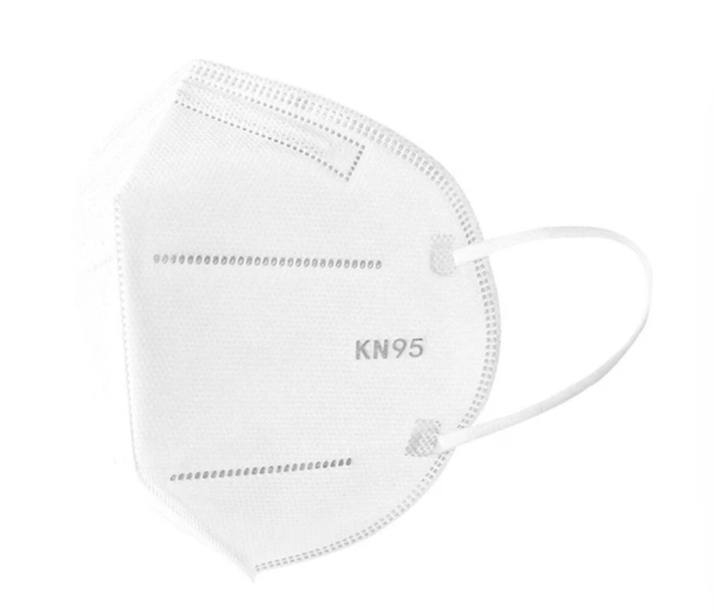 Image of 2 Disposable KN95/N95 Respirator 5 Layer Mask