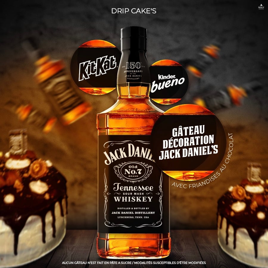 Image of Jack daniel's Cake 