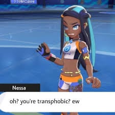 Image of Disgusted Nessa Meme Sticker