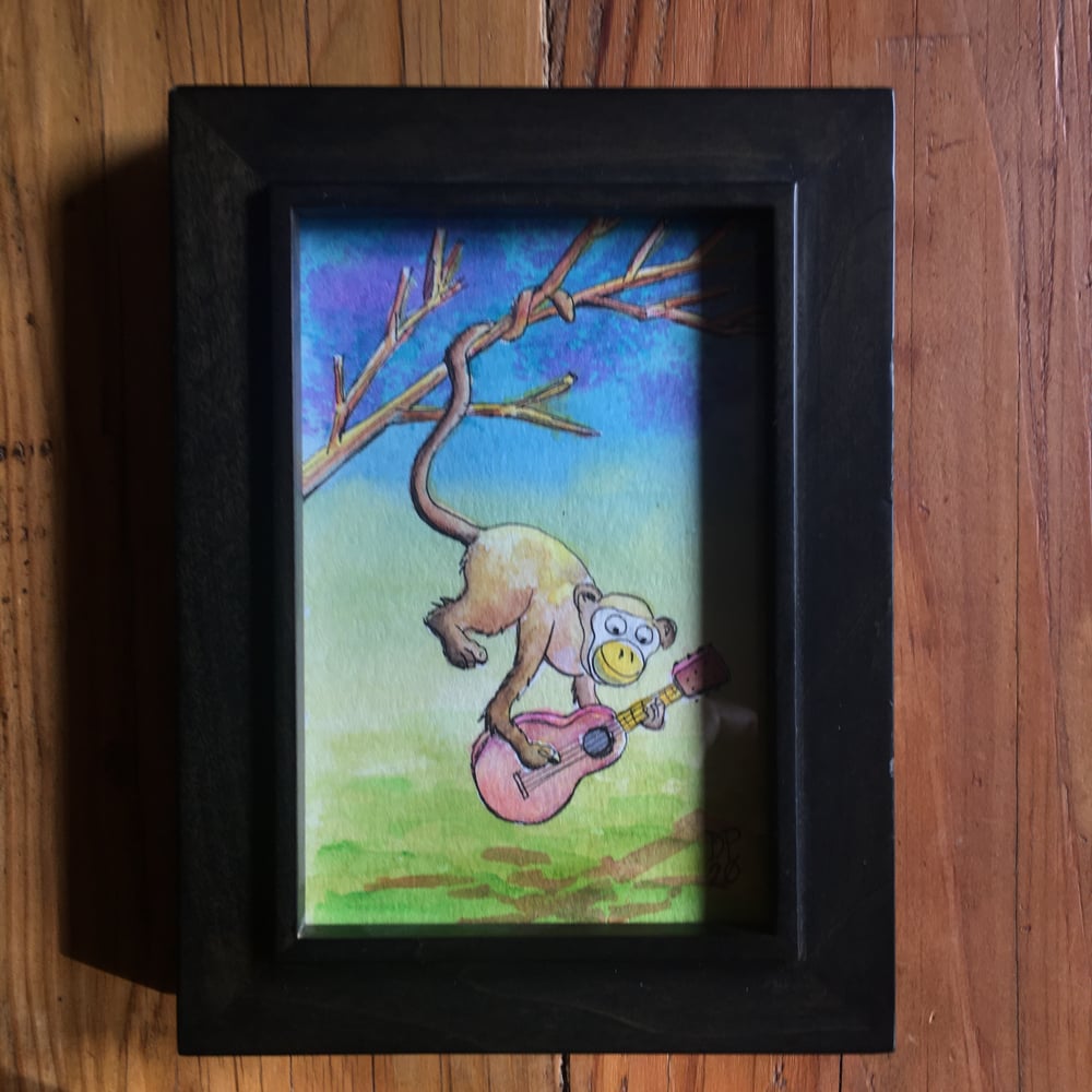 Image of Monkey in a Tree