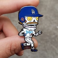 1988 Calavera Enamel Pin