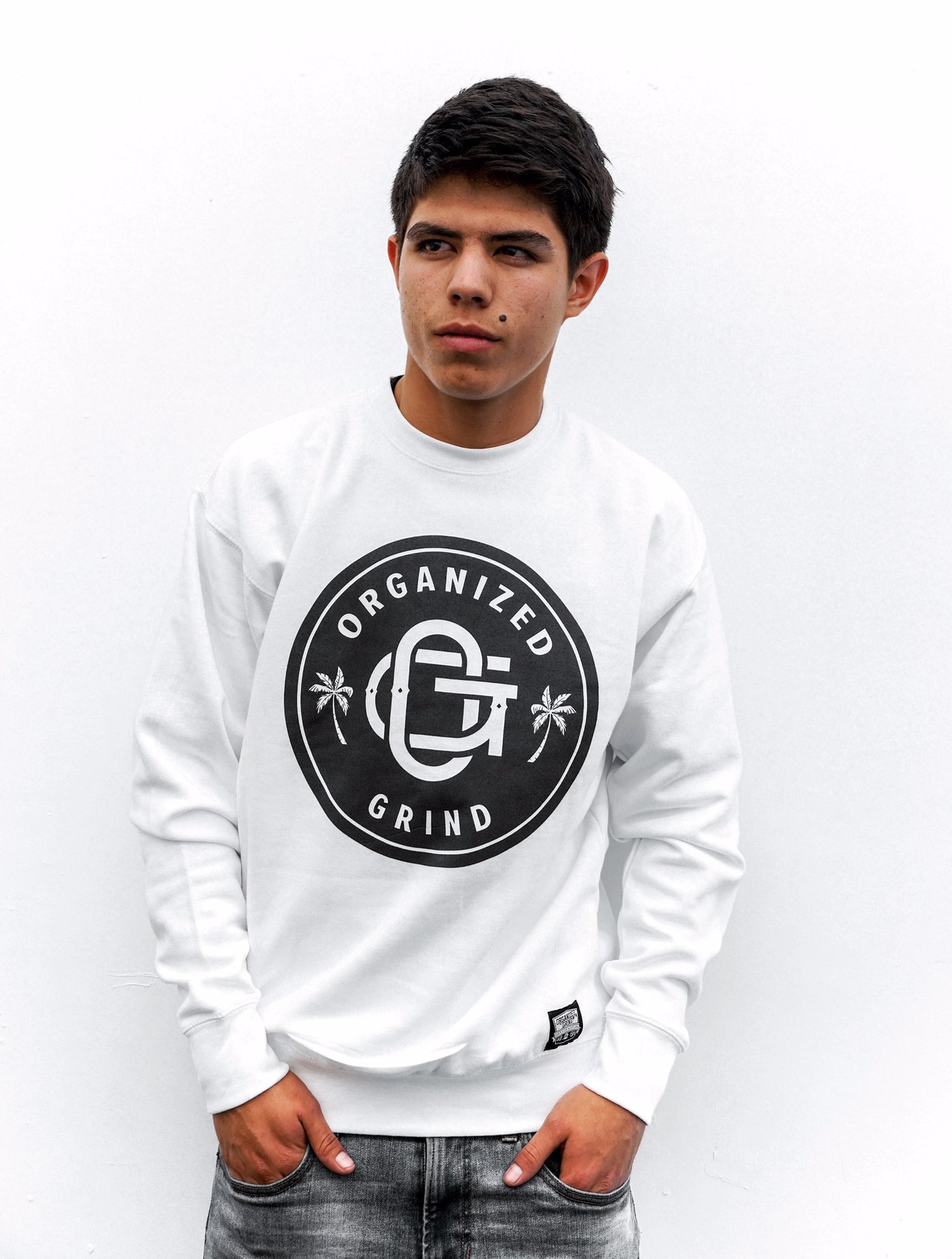 Image of  OG Palms Logo Crew Neck 