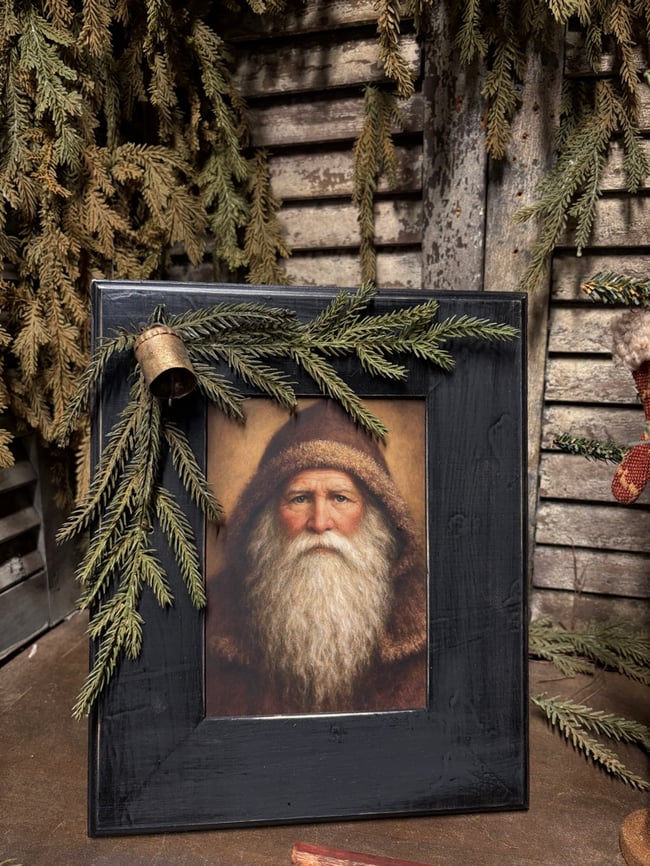 #1- Olde Santa Vignette- Sue Corlett original print!