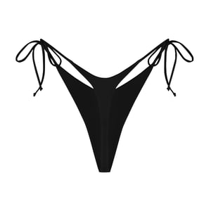 Image of BLACK MINI BIKINI THONG