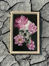 Skull with Flowers Print (DIN A4)