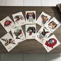 Random 7"x 5" Tattoo Flash