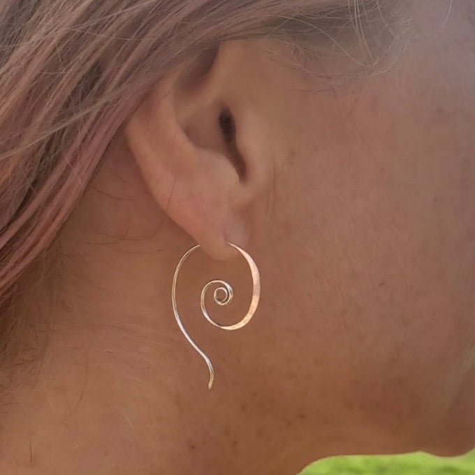 Image of Nautilus Earrings