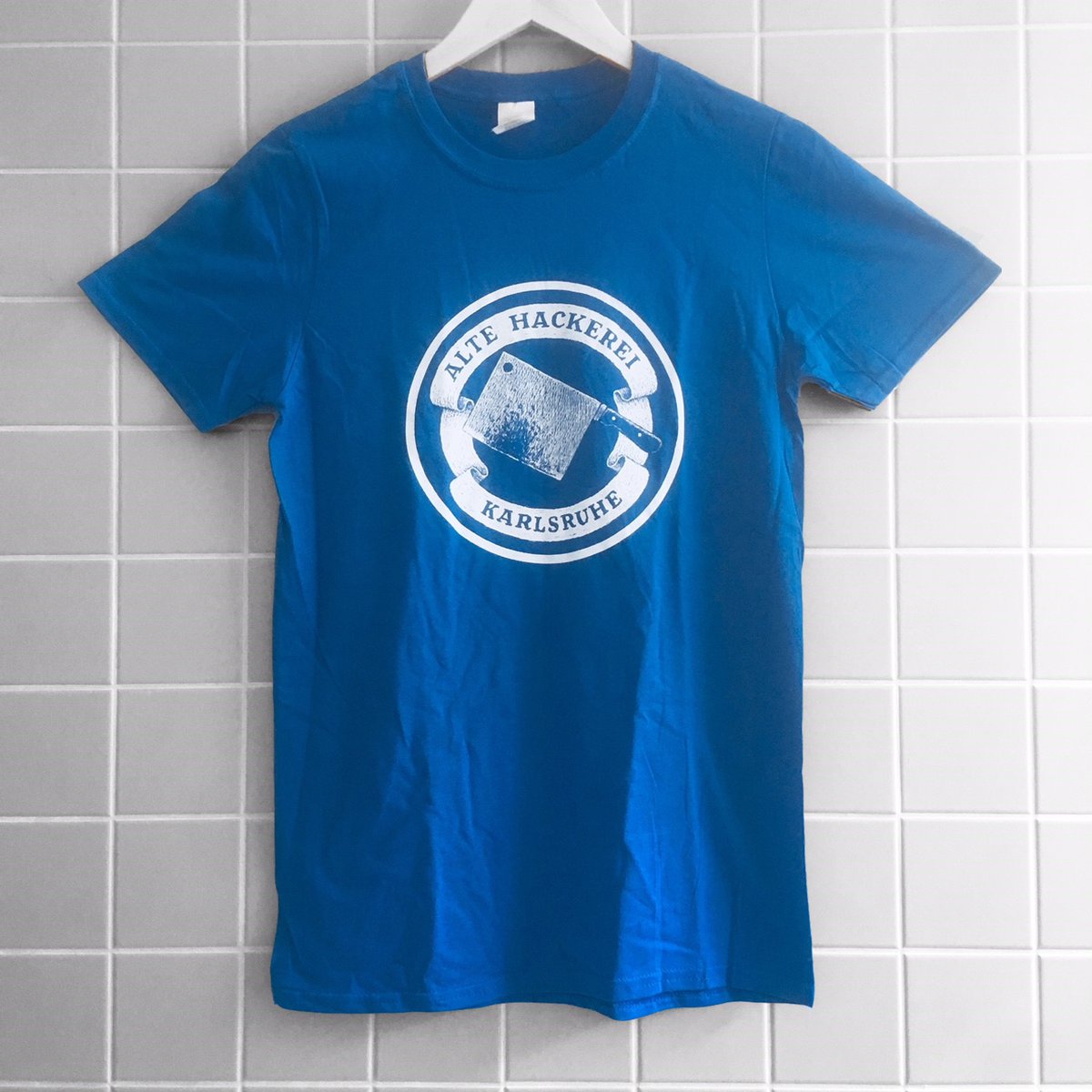 Logo T-Shirt blau