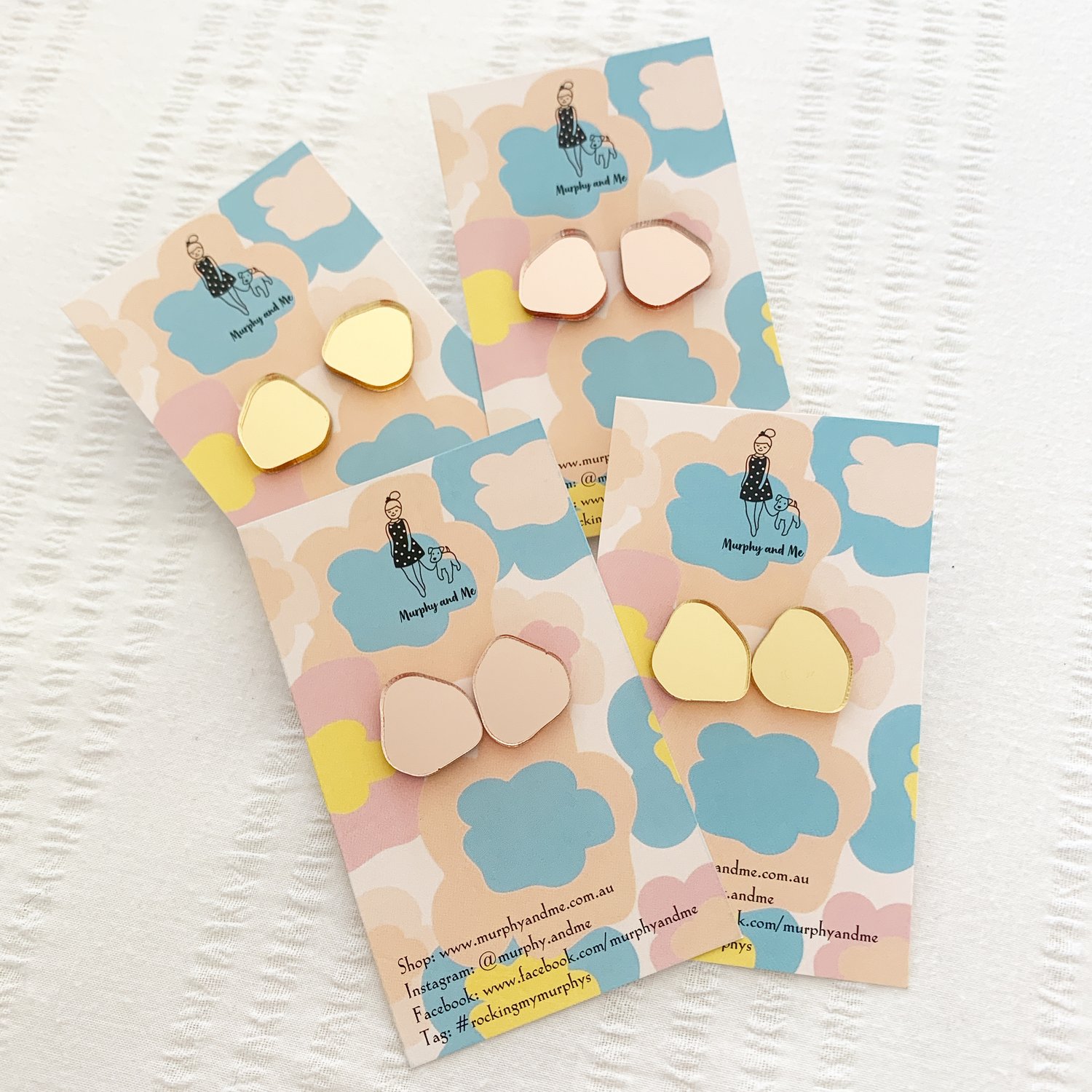 Image of Puddle Mirrored Studs