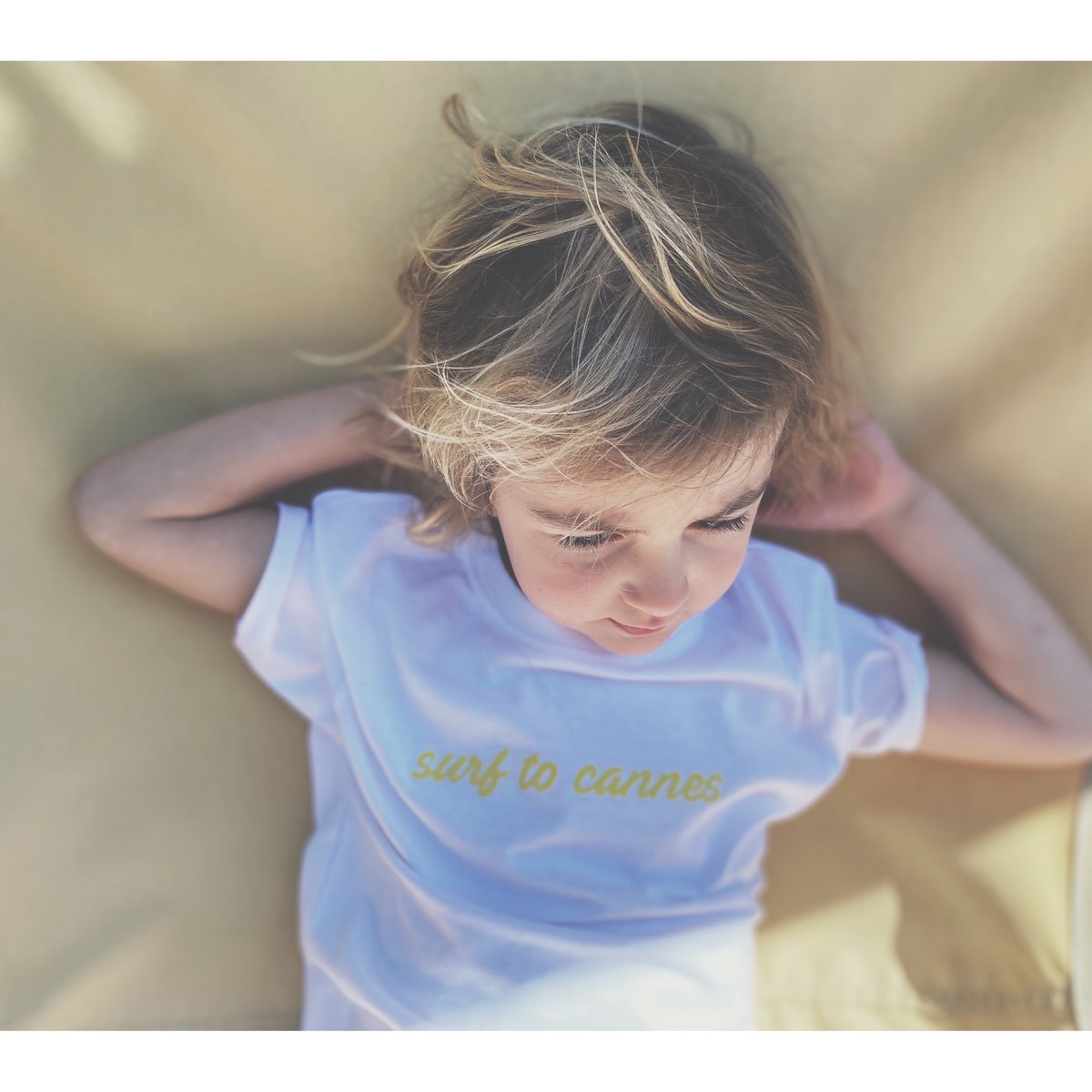 Image of Tee shirt enfant Surf to Cannes 