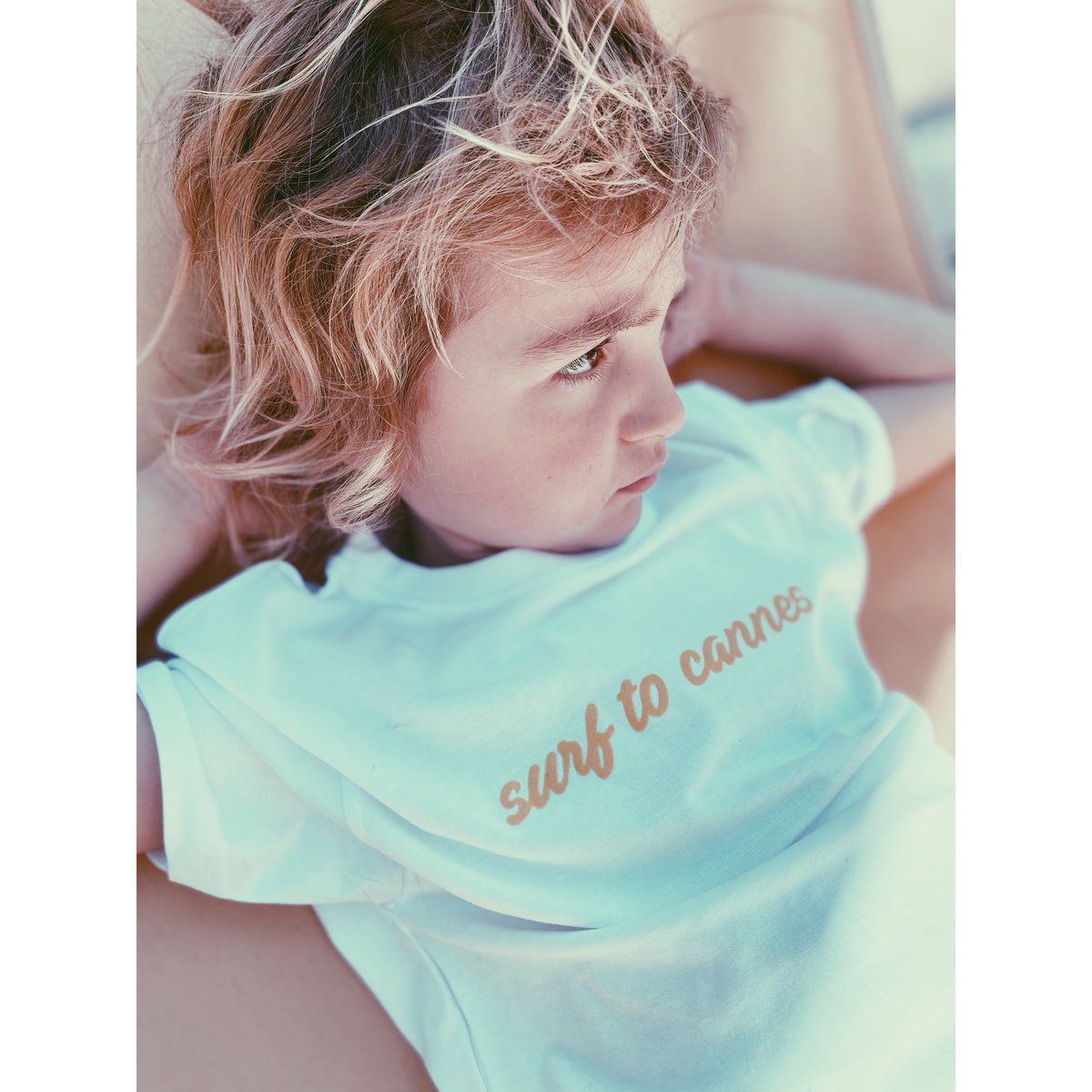 Image of Tee shirt enfant Surf to Cannes 