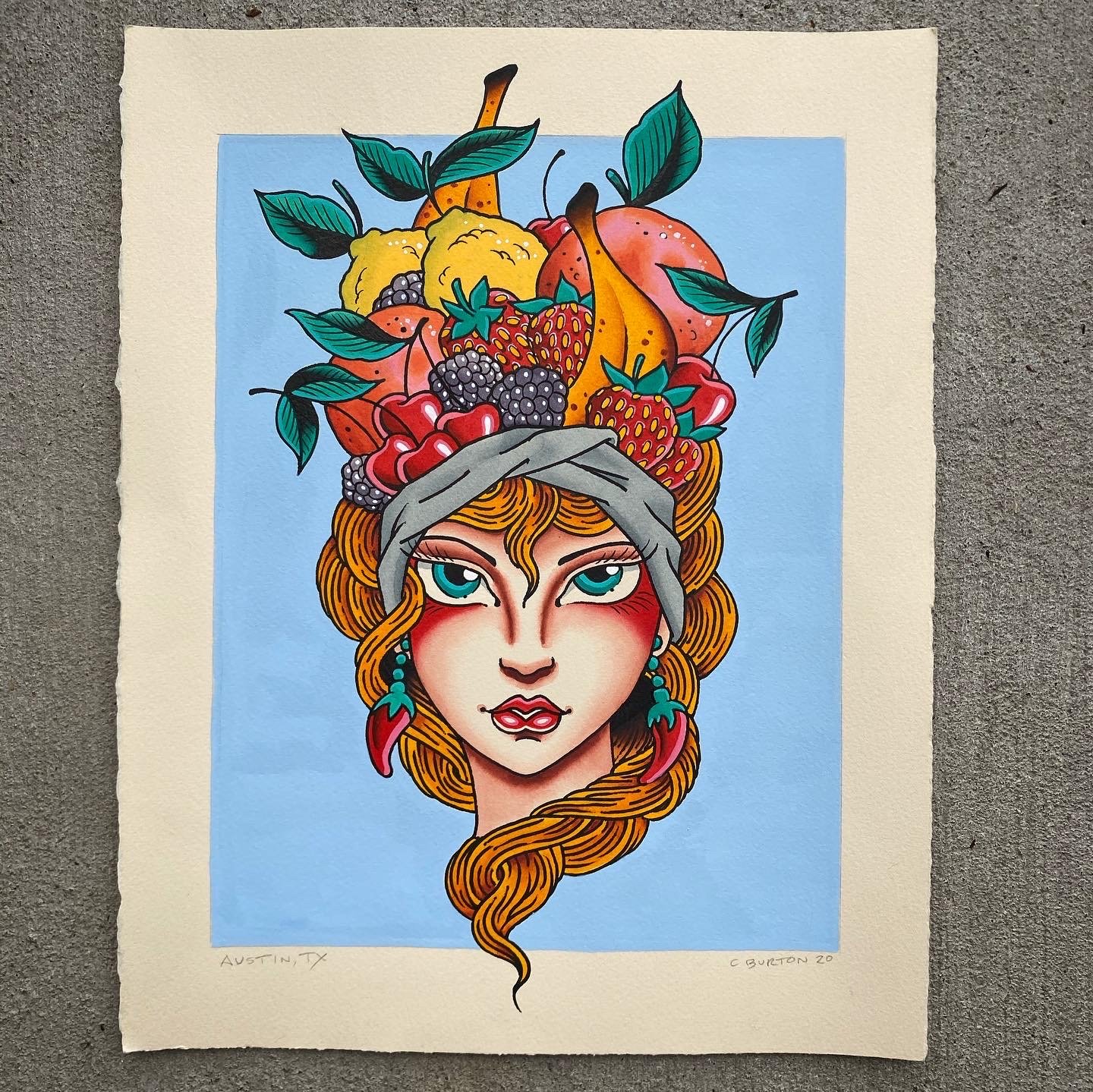 Image of Brins gal print