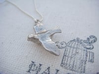 Dove in Flight Necklace
