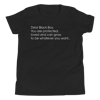 Dear Black Boy Tee