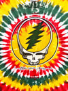 Grateful Dead 1988 ‘Rasta’ Steal Your Face T-Shirt - Size L