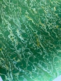 Assorted Listing - Marbled Design on Forest Green