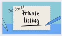 Image 1 of Private Listing For Joni Mc
