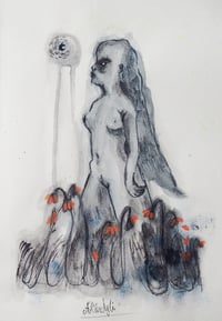 Print Mystery Creature Myth Folklore 