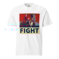 Image 2 of Trump Shooting Fight Pop Art - Unisex garment-dyed heavyweight t-shirt