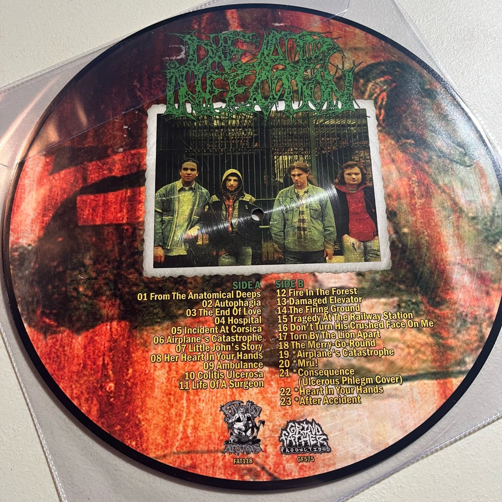 DEAD INFECTION - "A Chapter of Accidents" 12" vinyl picture disc