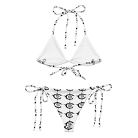 Image 2 of CS All-over print recycled string bikini
