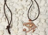 Spiritual Protection Necklace (Copper/Leather)