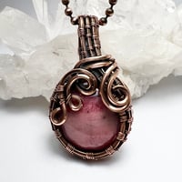 Image 1 of Rhodonite and Copper Necklace