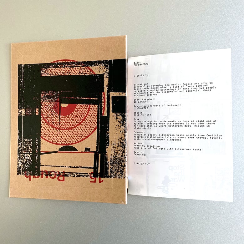 Image of BOXED IN zine / €12 (ex. ppd)