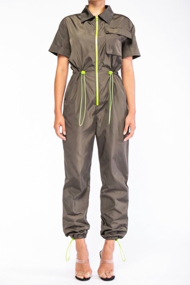 Image of Cargo Utility Jumpsuit 