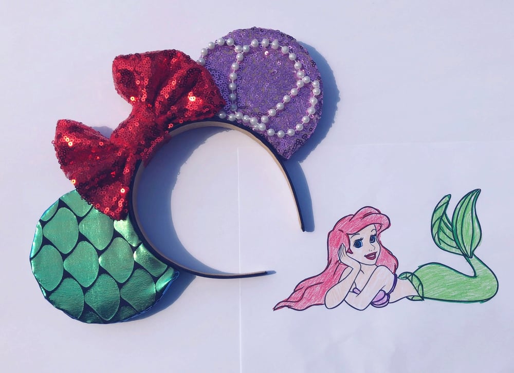 Image of Under The Sea Glam Inspired Mouse Ears