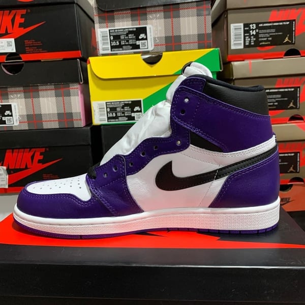 Image of Jordan 1 “Court Purple” 