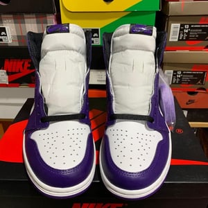 Image of Jordan 1 “Court Purple” 