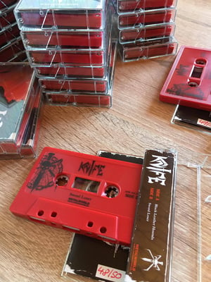 Image of KNIFE - Black Leather Hounds (limited tape incl. stickers)