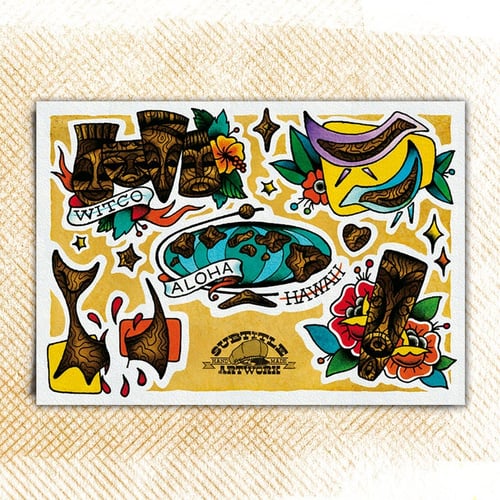 Image of Witco inspired Tattoo Flash