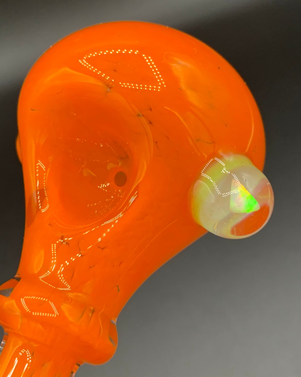 Lava Handpipe w/opal