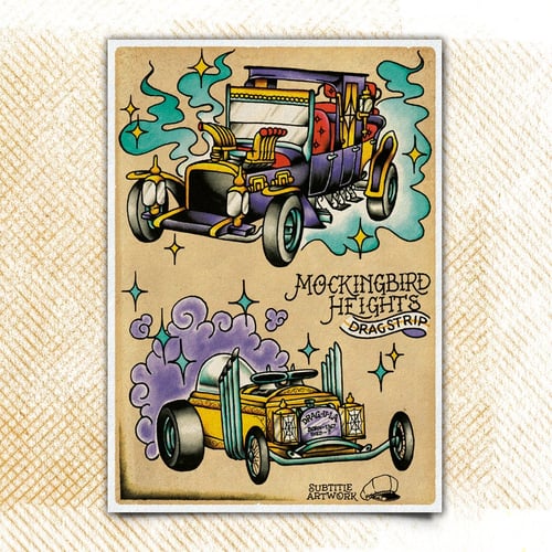 Image of The Munsters - MunsterKoach & Drag-U-La