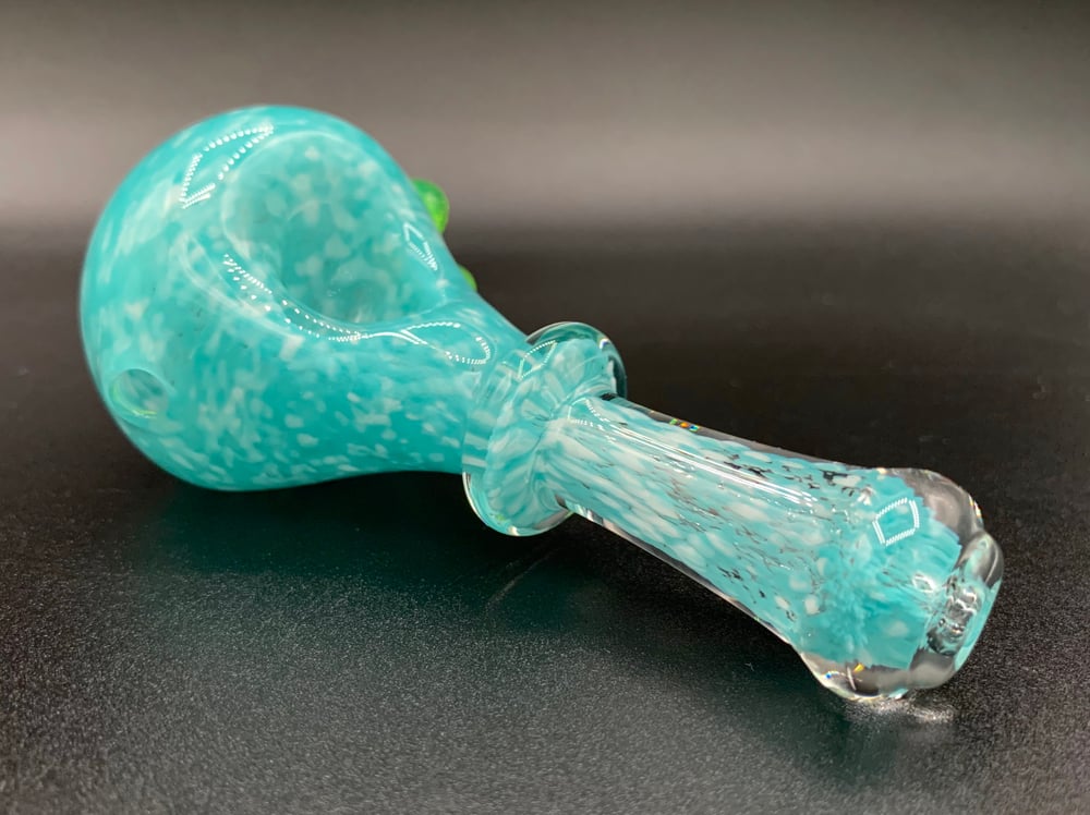 Aqua & Star White Handpipe