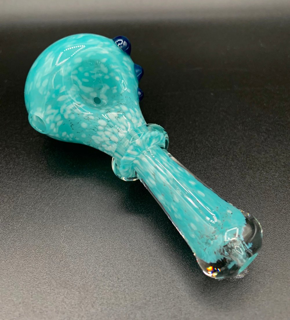 Aqua & Star White Handpipe 3