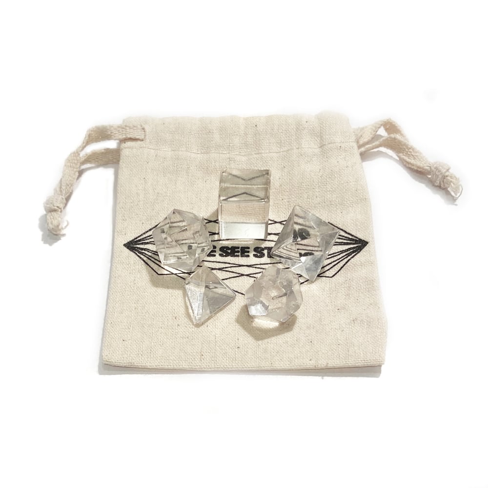 Image of Sacred Geometry Set 5 Platonic Solids