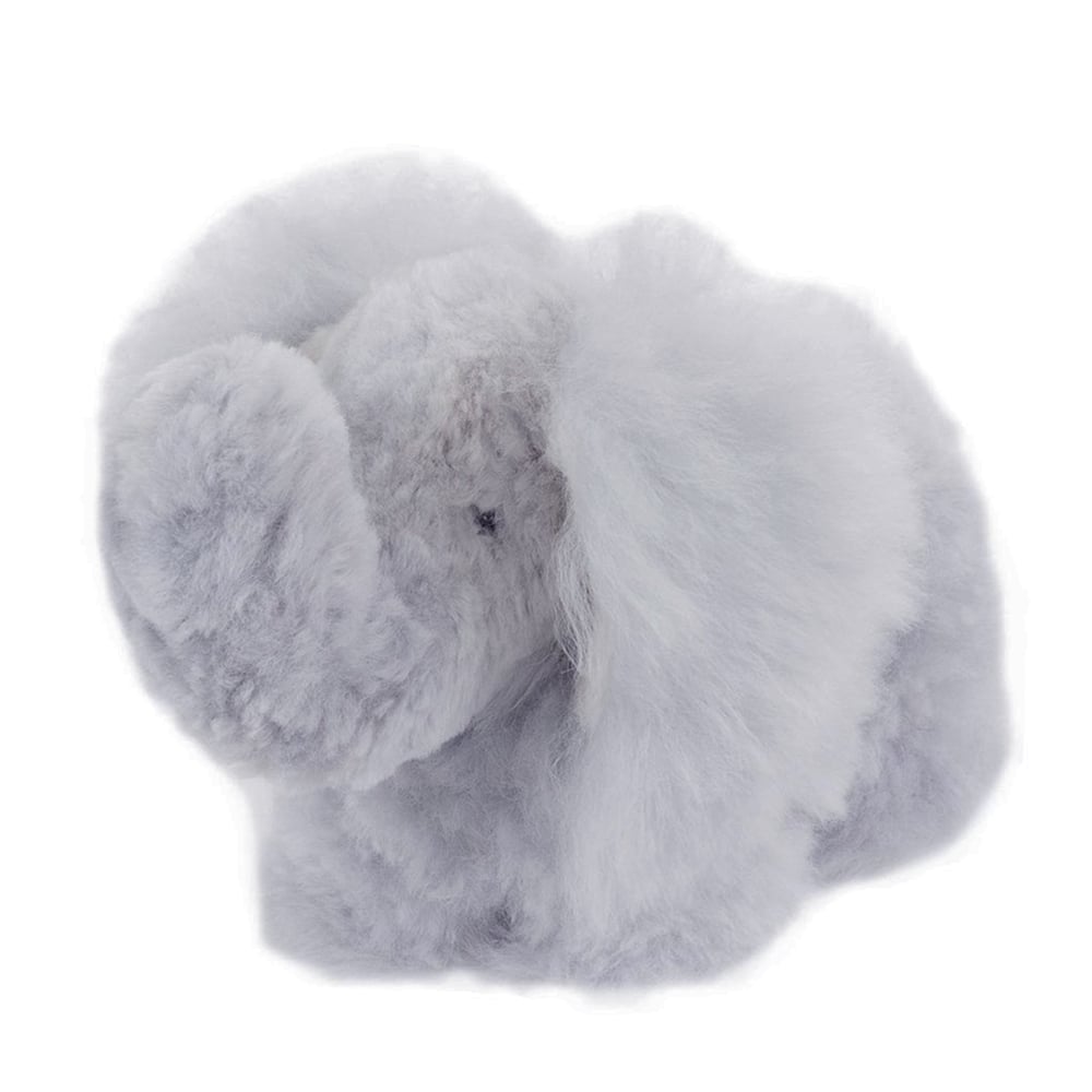 Image of Large STUFFED ALPACA Elephant