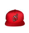 Rolling Indians Snapback [Red]