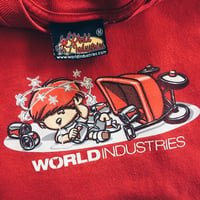 Original 2000 World Industries Mike Crum Tee.