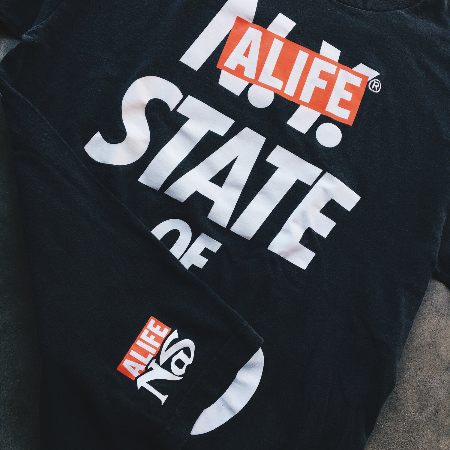 Image of 2008 ALIFE x Nas NYC Exclusive Party Tee.