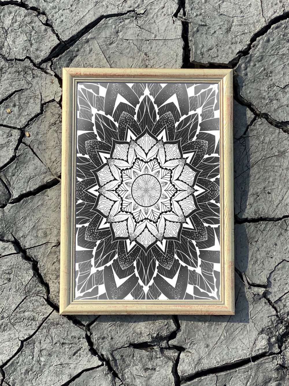 Mandala Print(DIN A4)