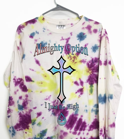 Image of ALMIGHTY OPTION TIE DYE LONG SLEEVE