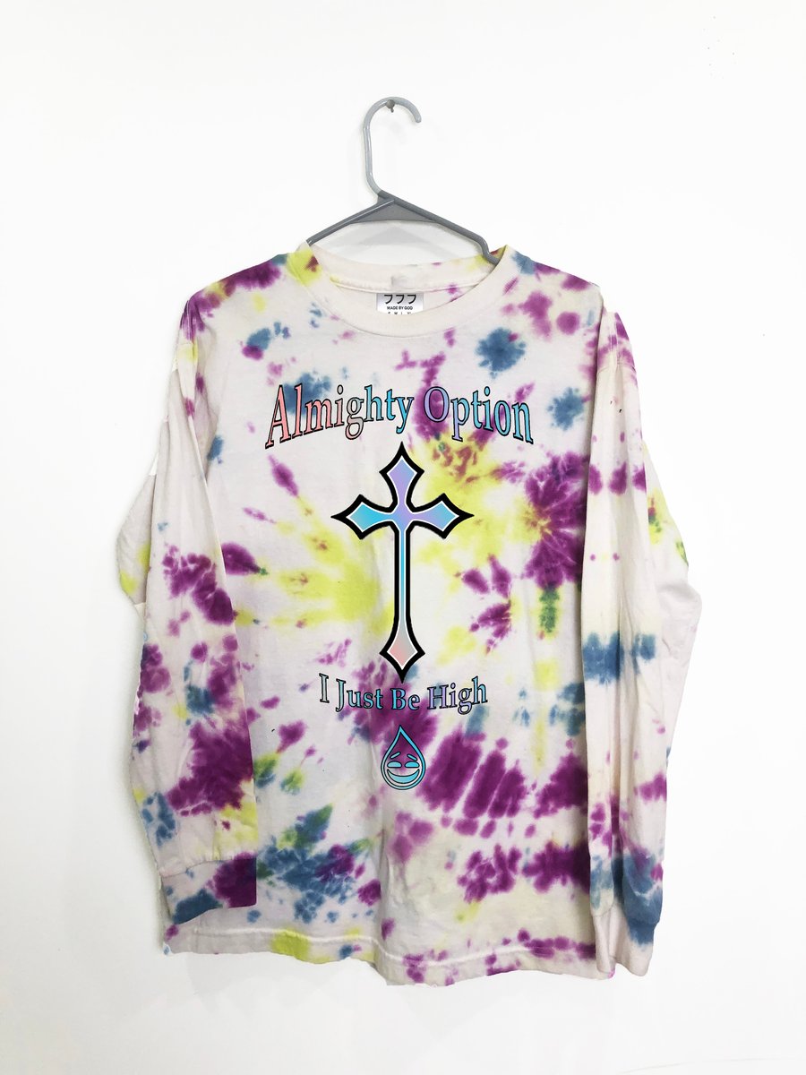 Image of ALMIGHTY OPTION TIE DYE LONG SLEEVE