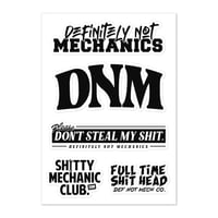 Unpaid Advertising Sticker Kit