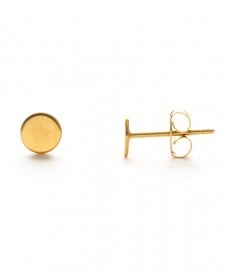 Image of Amano Gold Dot Stud Earrings
