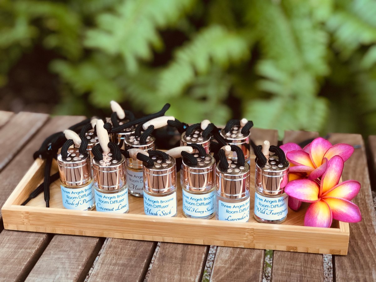 Car Diffusers Three Angels Broome Western Australia 100 Natural Soy Wax Candle Concept