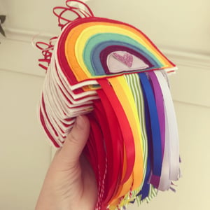 Image of Rainbow Ribbon Hanger